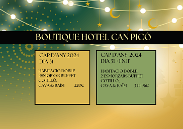 NEW YEAR 2024 with Boutique Hotel Can Picó