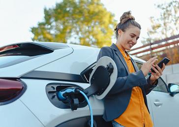 Punto de carga para vehículos eléctricos