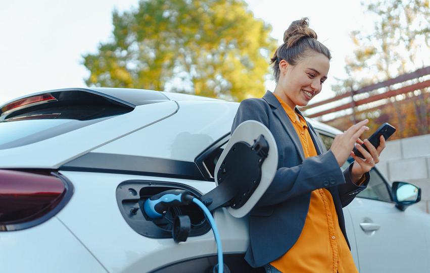 Borne de recharge pour véhicules électriques
